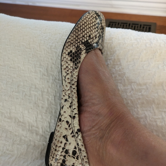 Cole Haan snakeskin ballet flats - Picture 4 of 4
